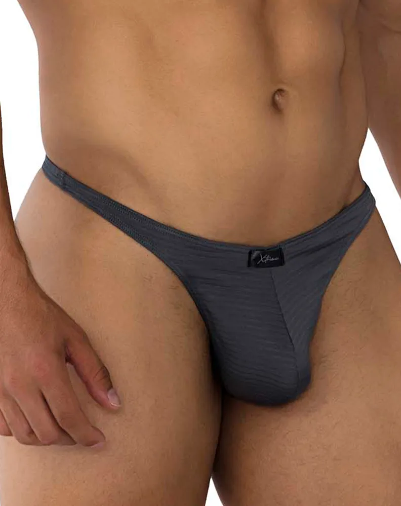 Xtremen 91198 Jacquard Thongs Gray