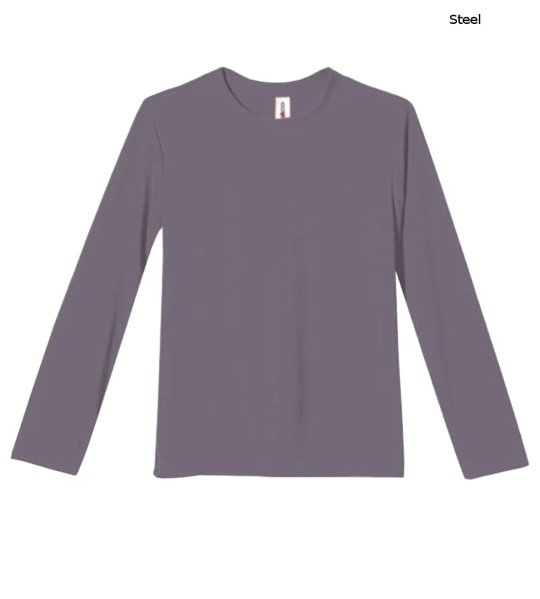 YAJ901 Youth Oxymesh™ Long Sleeve Tec Tee