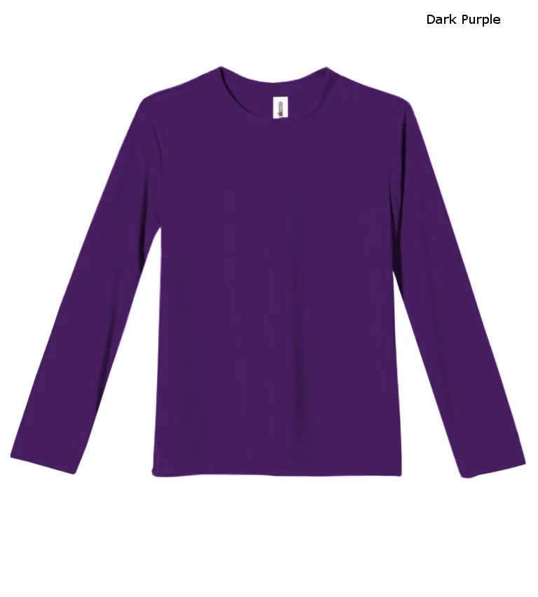 YAJ901 Youth Oxymesh™ Long Sleeve Tec Tee