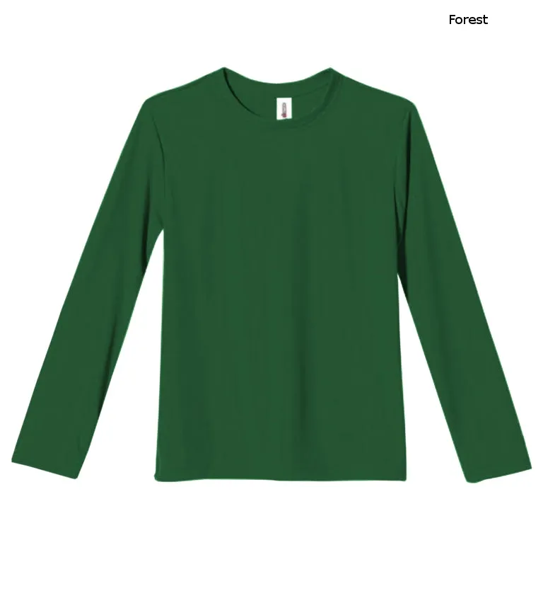 YAJ901 Youth Oxymesh™ Long Sleeve Tec Tee