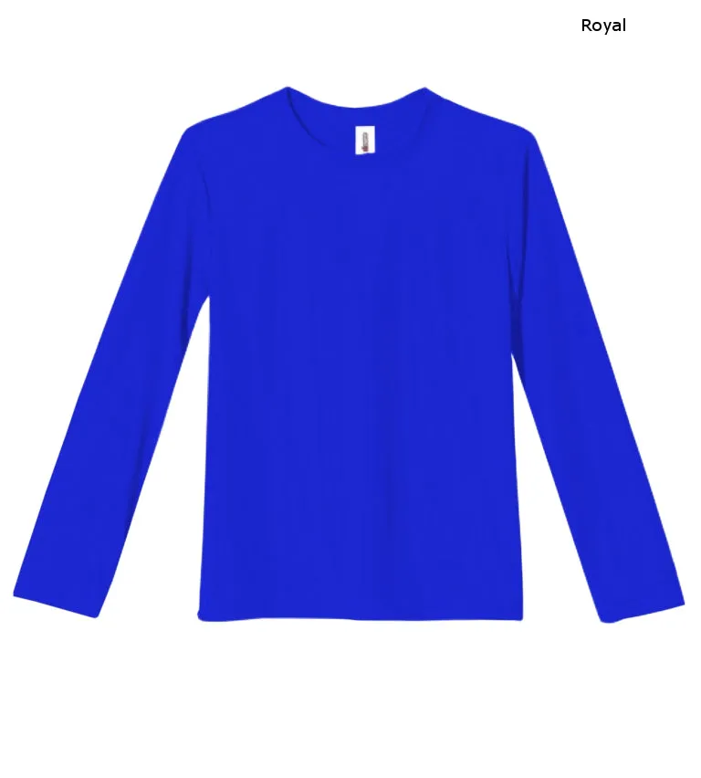 YAJ901 Youth Oxymesh™ Long Sleeve Tec Tee