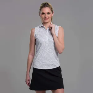 Zero Restriction Tae Sleeveless - Silver/White